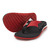 Chinelo Kenner X-Gel - Cor: Vermelho, Branco e Preto -