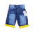 Bermuda Jeans Infantil - Barra Amarela