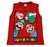Camiseta Infantil Super Mario - Regata