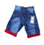 Bermuda Jeans Infantil - Barra Vermelha