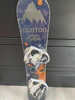 Tabla snow BURTON con fijaciones en internet