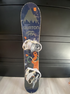 Tabla snow BURTON con fijaciones