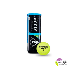 Blister 3 pelotas ATP Championship Tenis/Padel DUNLOP