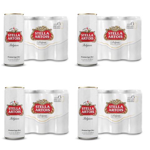 STELLA ARTOIS PACK 24 X 473cc