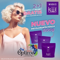 OFERTA DECOLORANTE 500 GR. KUUL 2 + 1 + 3 PERÓXIDOS 30 VOL. 870 ML.