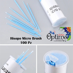 100 HISOPOS AZULES MICRO BRUSH