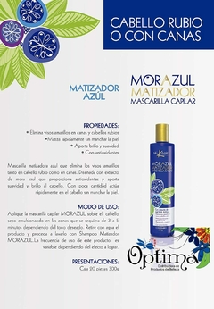 MASCARILLA MATIZADORA MORA AZUL 300 GR. NEKANE