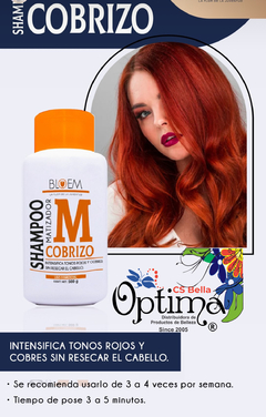 SHAMPOO MATIZADOR COBRIZO BLOEM 500 ML