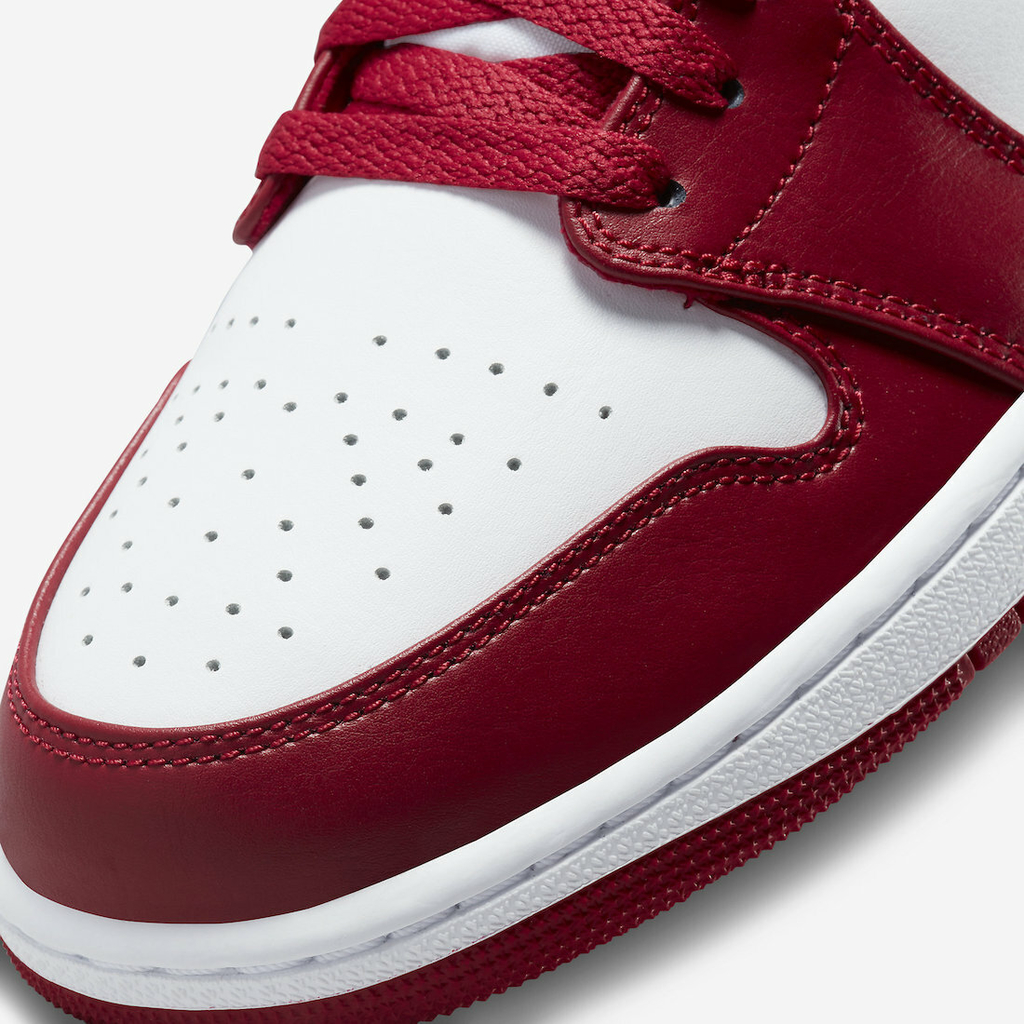 Nike air jordan 1 mid best sale gym red