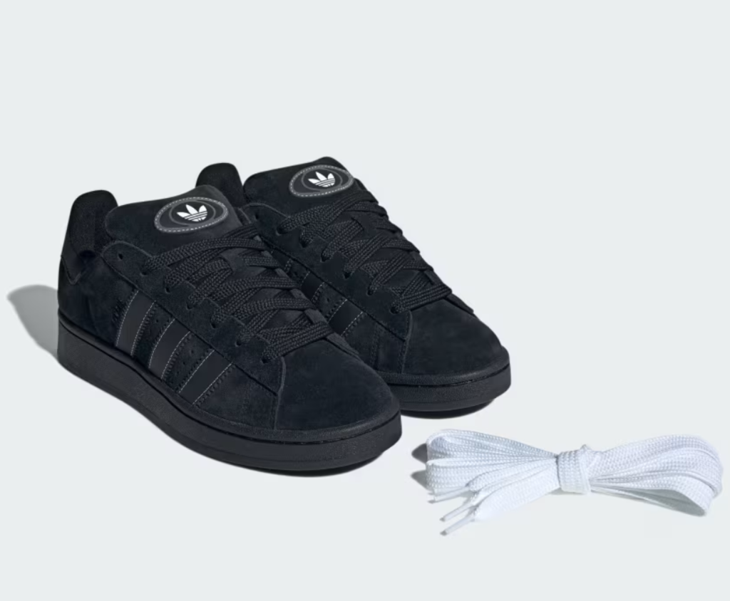 Adidas campus triple black online