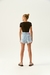 Short Jeans strass Vanilla Cream. na internet