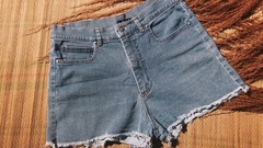 Short Jeans Feminino Três Cintura Alta