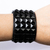 Pulseira rock Preta - comprar online