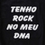 Body Bebê Tenho Rock no meu DNA - comprar online