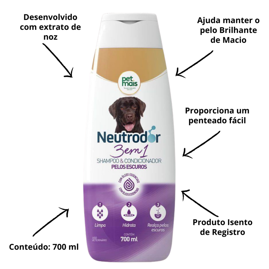 Shampoo Natural para Cachorros e Gatos com Extrato de Propolis Verde -  Beneficios para a Pele e Pelagem