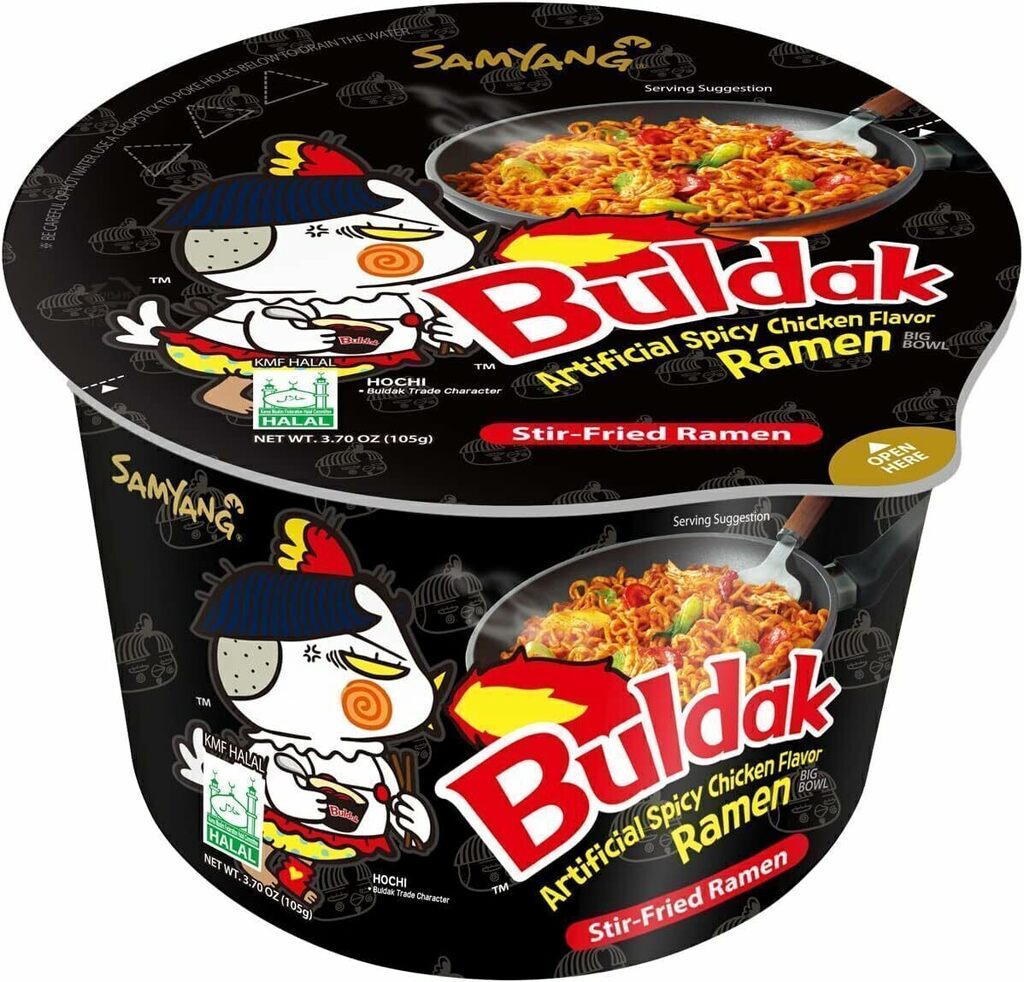 MAYOREO CAJA 16PZ RAMEN SAMYANG ORIGINAL VASO GRANDE