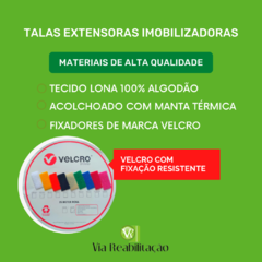 TALAS EXTENSORAS IMOBILIZADORAS - COM PASSADOR - (ÓRTESE) - loja online