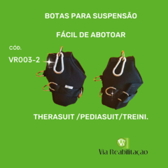 BOTAS PARA SUSPENSÃO - C/ MOSQUETÃO (JUVENIL / ADULTO - PRETA) na internet