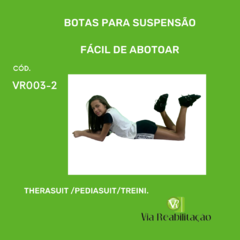 BOTAS PARA SUSPENSÃO - C/ MOSQUETÃO (JUVENIL / ADULTO - PRETA) - comprar online