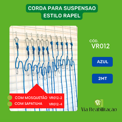 CORDA DE SUSPENSÃO | ESTILO RAPEL