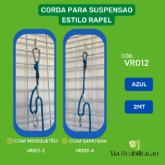 CORDA DE SUSPENSÃO | ESTILO RAPEL - comprar online