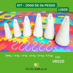 KIT - JOGO DE 06 PESOS