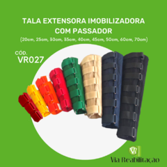 TALAS EXTENSORAS IMOBILIZADORAS - COM PASSADOR - (ÓRTESE) - loja online