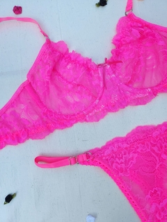 Conjunto Rosa Fluo - comprar online