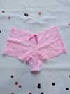 Culotte de puntilla rosa