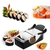 Molde de arroz para fabricante de sushi rolo máquina diy japonês bento vegetal - comprar online