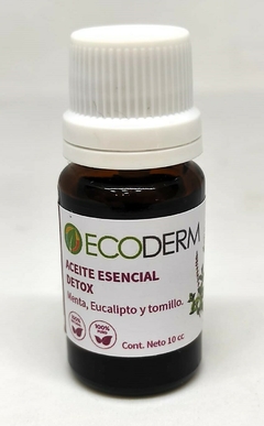 Aceite escencial DETOX x 10cc ECODERM