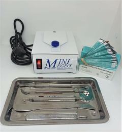 kit extracciones + Kit dermaplaning + Esterilizador Mini Ego ( opcional)