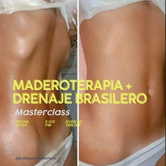 TALLER DE MADEROTERAPIA Y DRENAJE BRASILERO