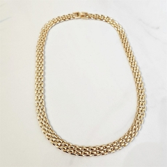 Choker Corrente Antonia Banhada a Ouro