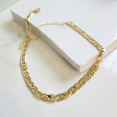 Choker D´ior Banhada a Ouro