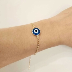 Pulseira Olho Grego Banhada a Ouro - comprar online