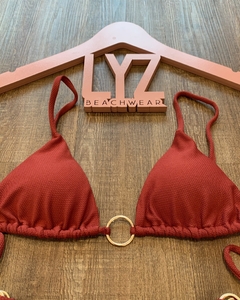 Biquíni Maresias - Texturizado Terracota - Lyzbeachwear