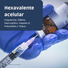 VACINA HEXAVALENTE ACELULAR (DTPa, VIP, HAEMOPHILUS E HEPATITE B)