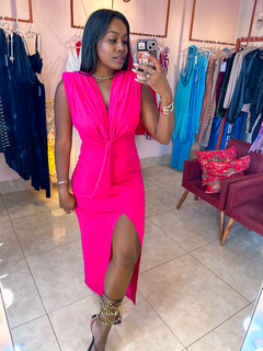 VESTIDO NÓ VIVI - Pink - loja online