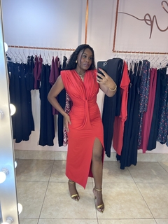 VESTIDO NÓ VIVI - Vermelho - loja online