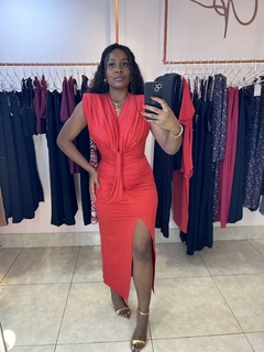 VESTIDO NÓ VIVI - Vermelho - comprar online