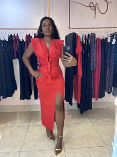 VESTIDO NÓ VIVI - Vermelho