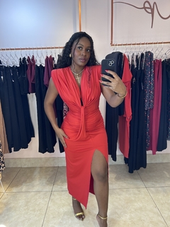 VESTIDO NÓ VIVI - Vermelho - loja online