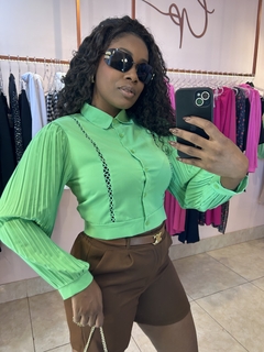 CAMISA CROPPED - Verde