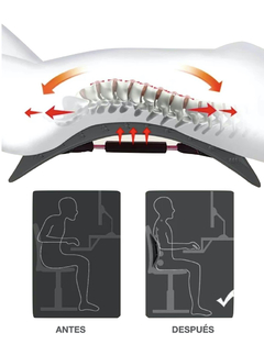 ARCO MASAJE DE ESPALDA / CORRECTOR DE POSTURA/ PUNTOS MAGNÉTICOS ACUPUNTURA - RIVERS SPORT