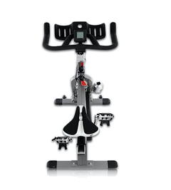 BICICLETA ESTATICA SPINNING TURIN COLOR ROJO CON CICLOCOMPUTADOR - comprar online