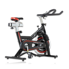 BICICLETA SPINNING VICENZA SISTEMA DE ARRASTRE DE BANDA / MANUAL ROJA - comprar online