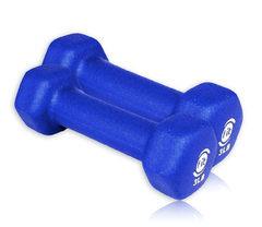 MANCUERNA HEXAGONAL MULTI-FUNCIONAL GYM NEOPRENO 3LBS UNIDAD - comprar online