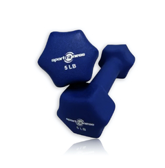 MANCUERNA NEOPRENO ANGULAR GYM 5LBS UNIDAD - comprar online