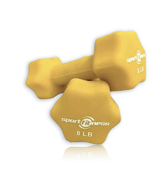 MANCUERNA ANGULAR MULTIFUNCIONAL GYM NEOPRENO 8LBS UNIDAD - RIVERS SPORT